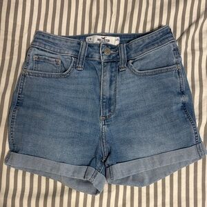 Hollister Light Blue Jean Shorts